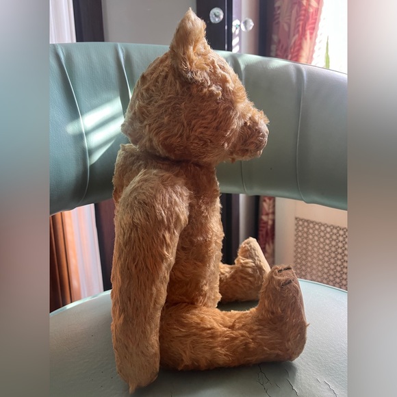 Antique Steiff Teddy Bear Blonde Mohair - Rare Excellent Condition - Picture 4 of 15